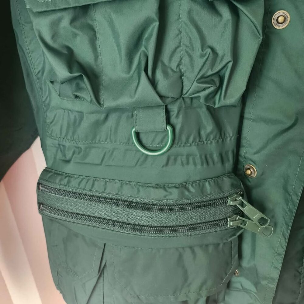 Green Raincoat for Men - Picture 5 of 8